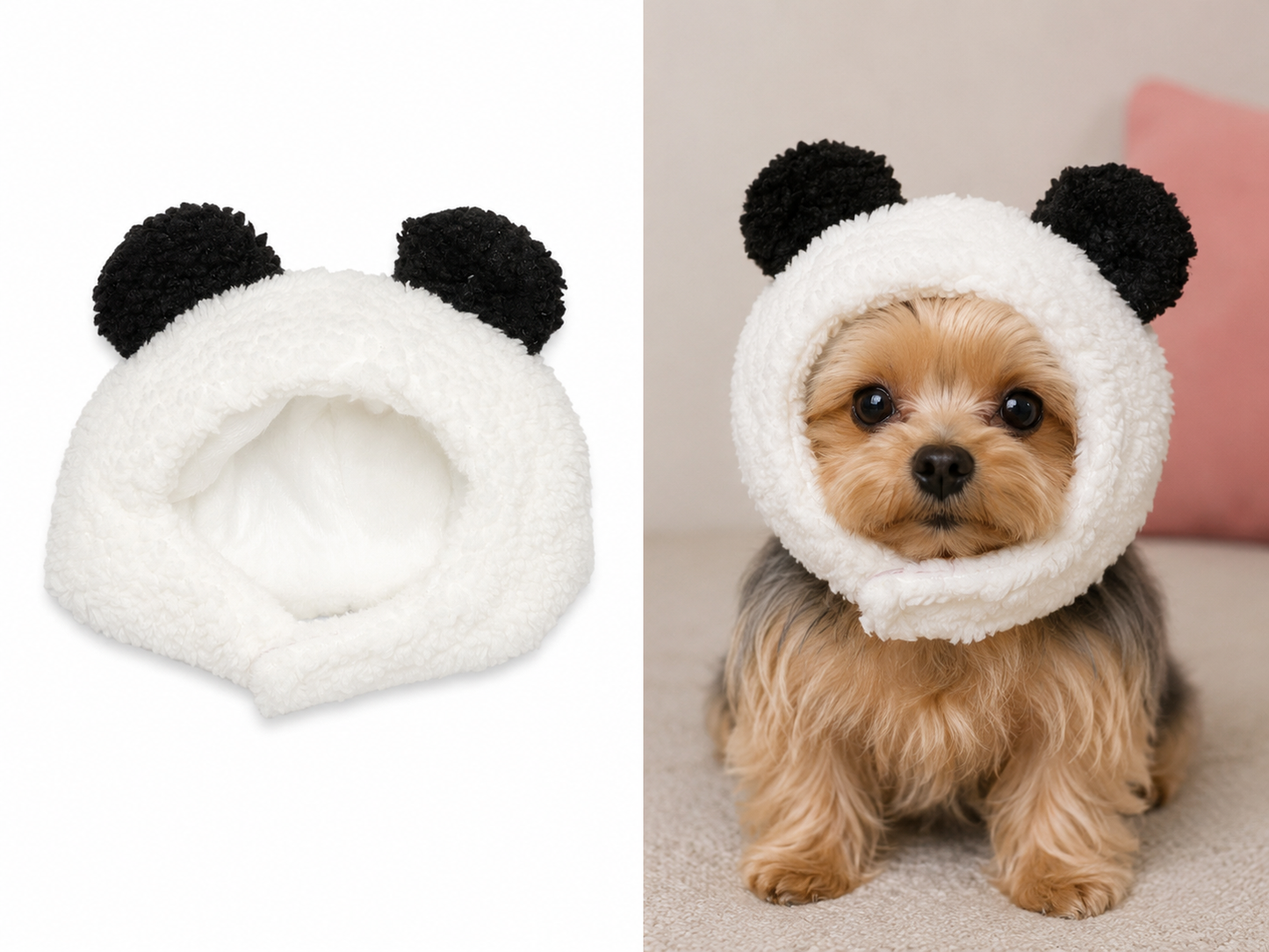 Gorro de Panda para Mascotas
