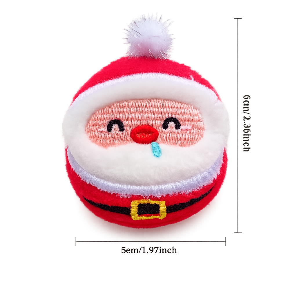 Juguete Navideño de Peluche para Mascotas