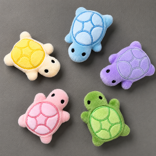 Mini Tortuga de Peluche para Mascota