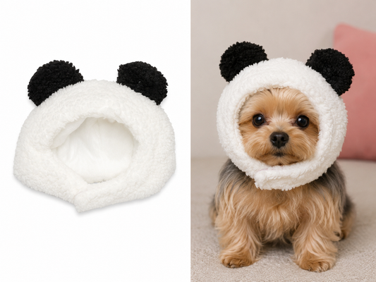 Gorro de Panda para Mascotas