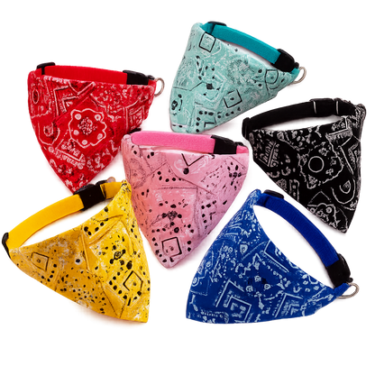Bandana Ajustable Estilo Paisley para Mascotas