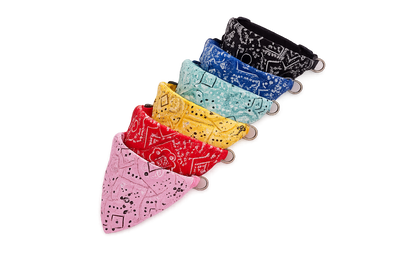 Bandana Ajustable Estilo Paisley para Mascotas