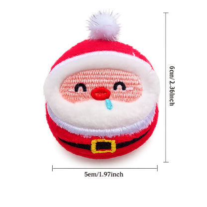 Juguete Navideño de Peluche para Mascotas